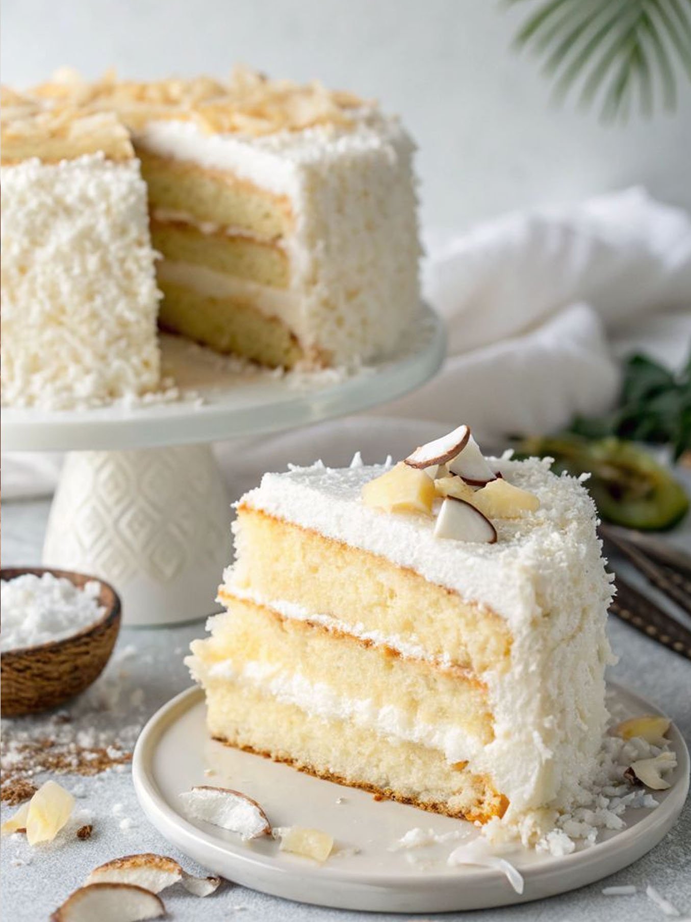 MOUSSE COCONUT  SLAB 
